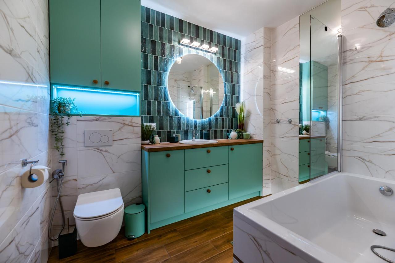 Zielony Apartament Pod Zaglami Zegrze Poludniowe Buitenkant foto